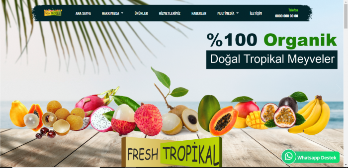 Fresh Tropikal | Online Meyve Satış